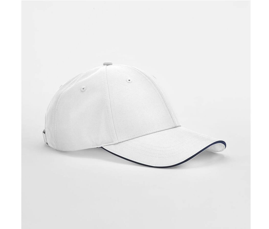 Casquette 6 panneaux avec liseré