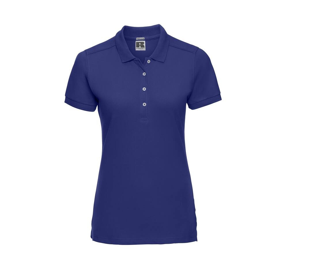 Polo femme stretch