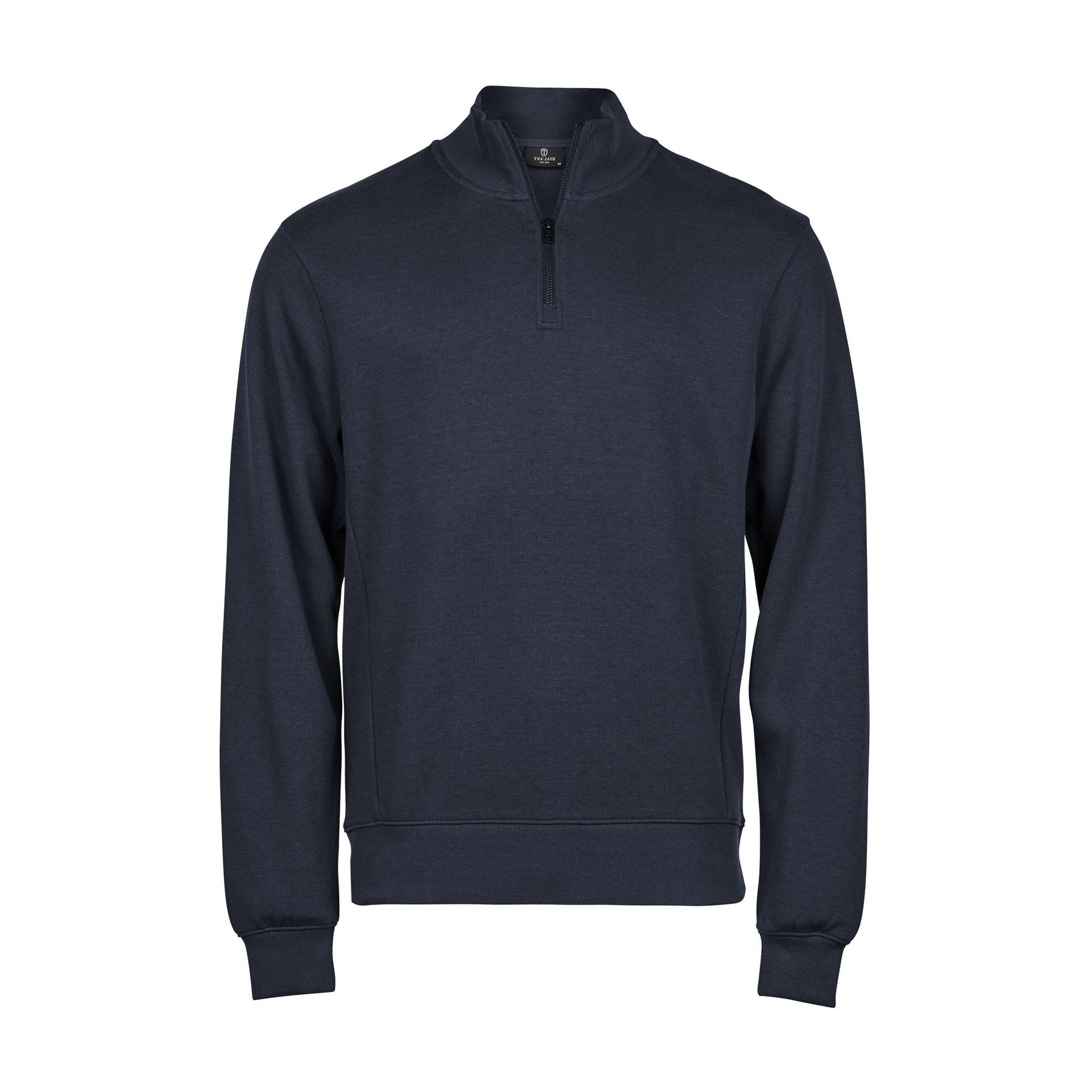 Sweat col zippé