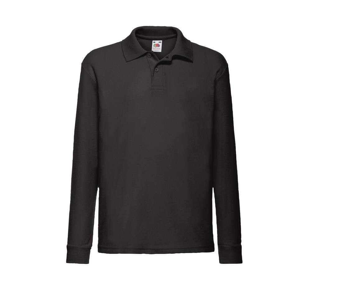 Polo enfant manches longues