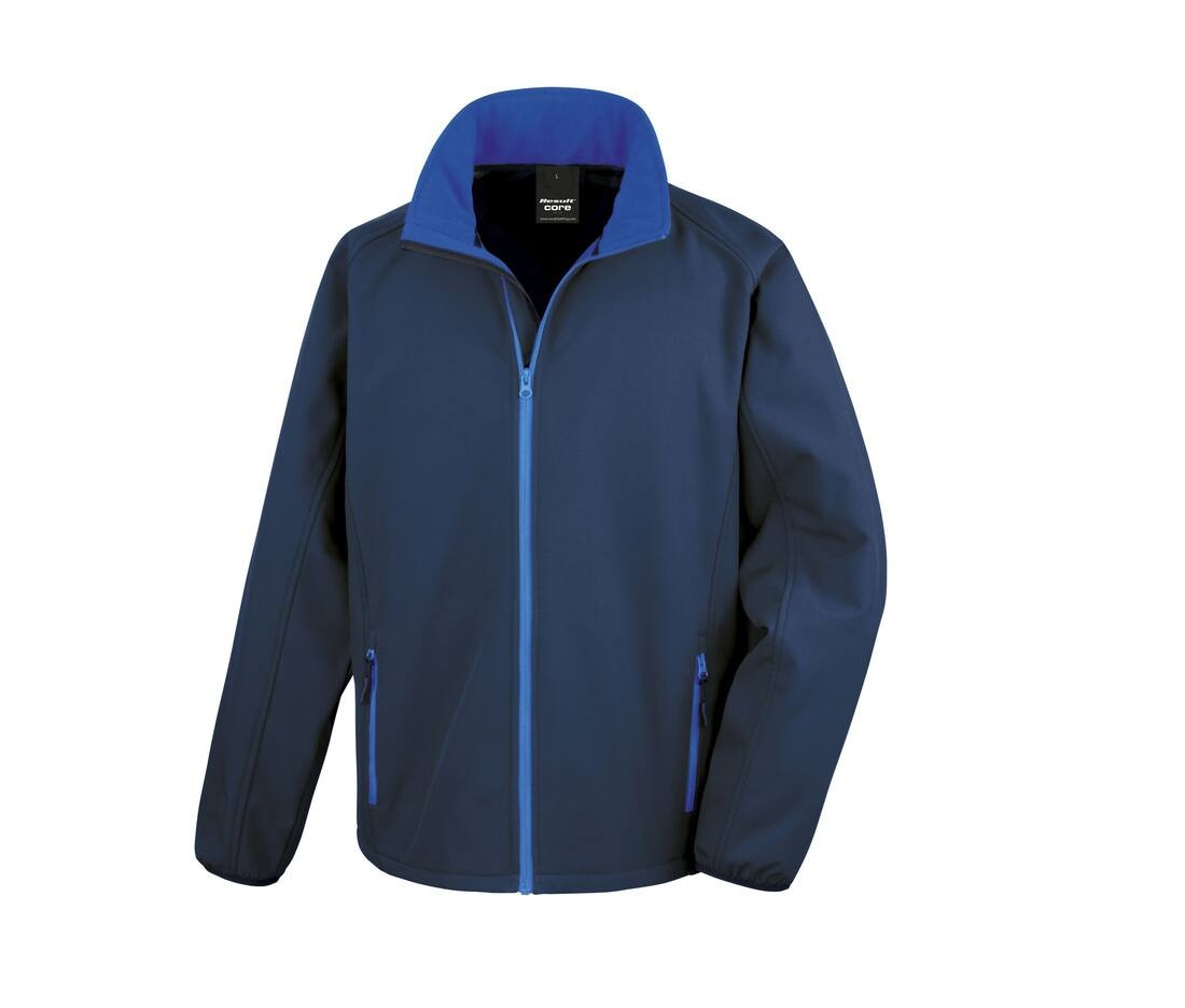 Veste softshell imprimable homme