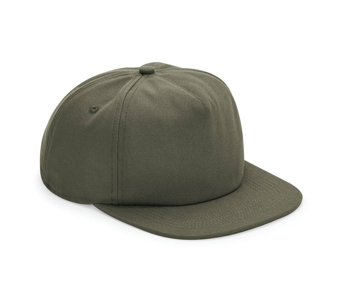 Casquette destructurée en coton organique