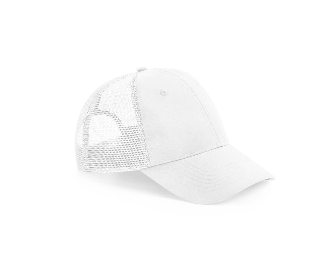 Casquette 6 pans style trucker en polyester recyclé