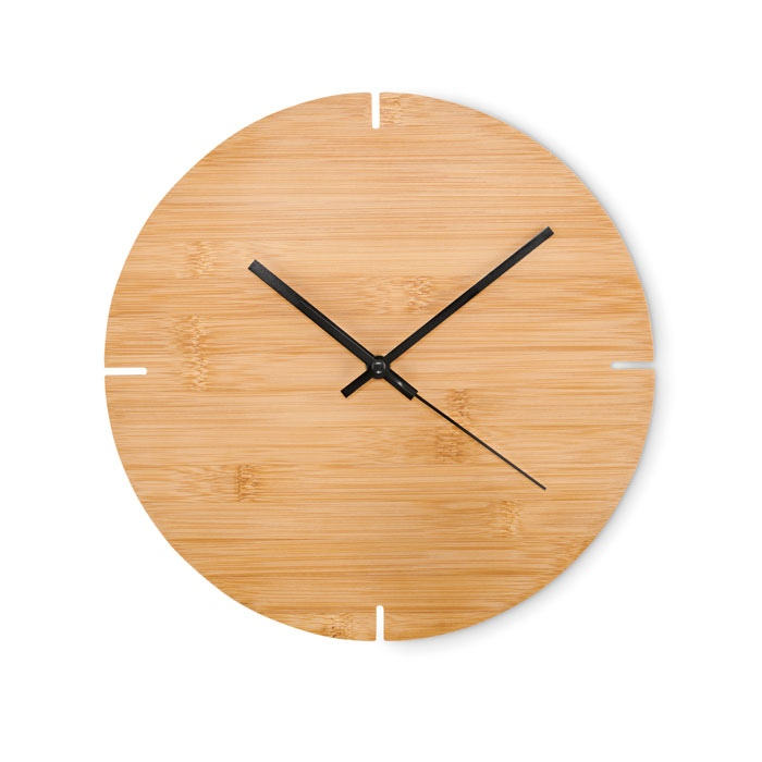ESFERE - Horloge murale en bambou thumb