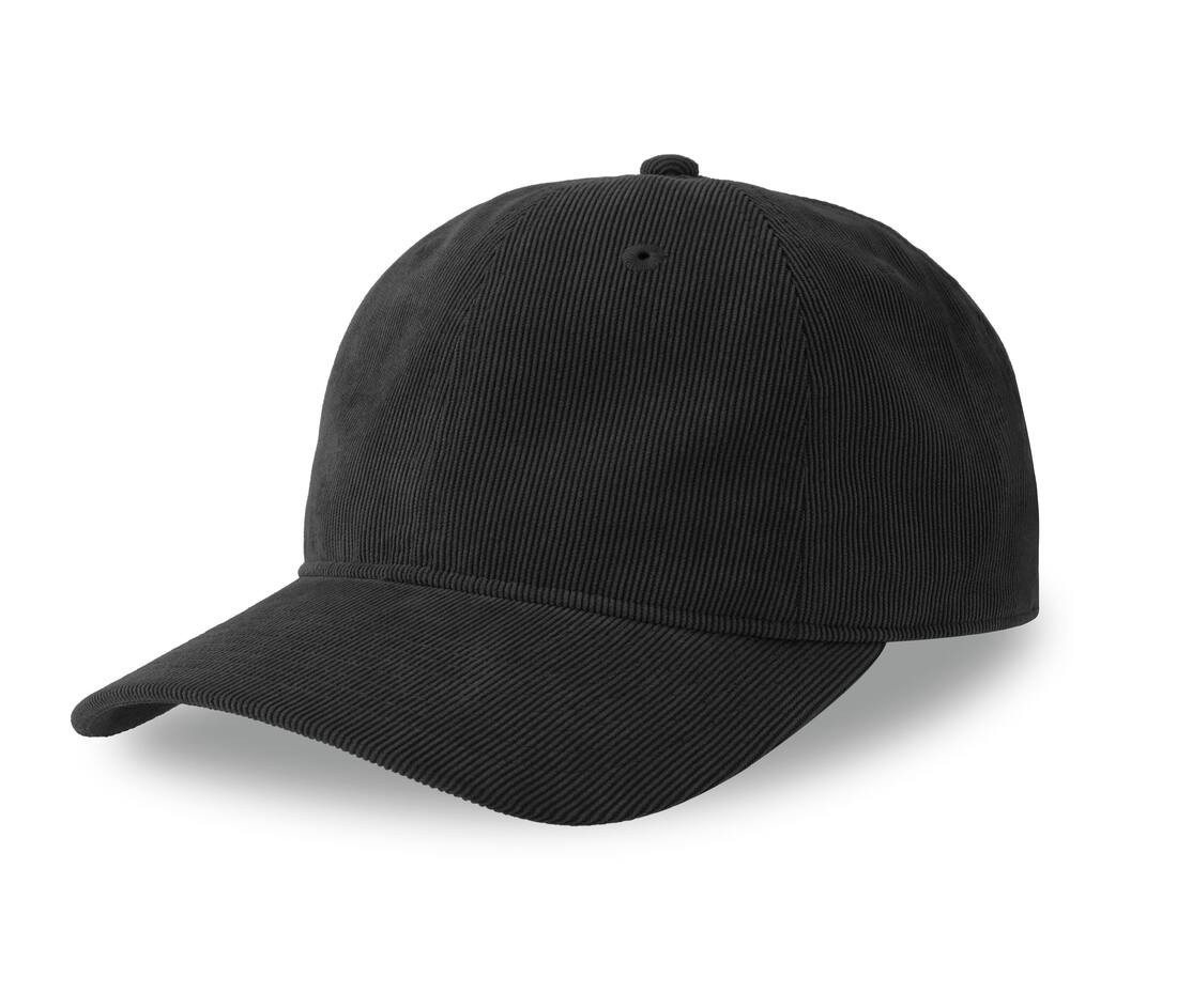 Casquette 6 pans mid visor corduroy recyclé