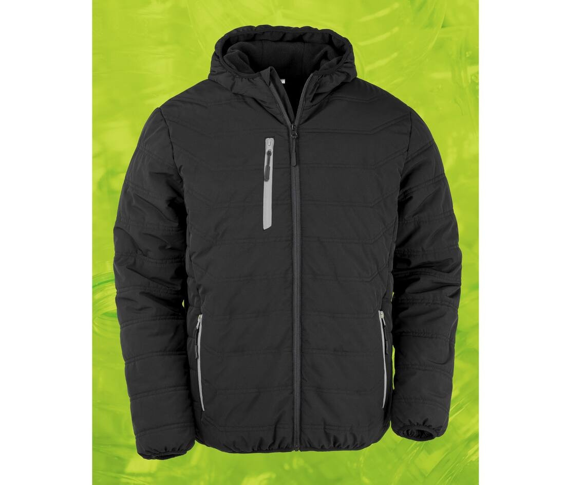Veste matelassée d'hiver tendance et recyclée