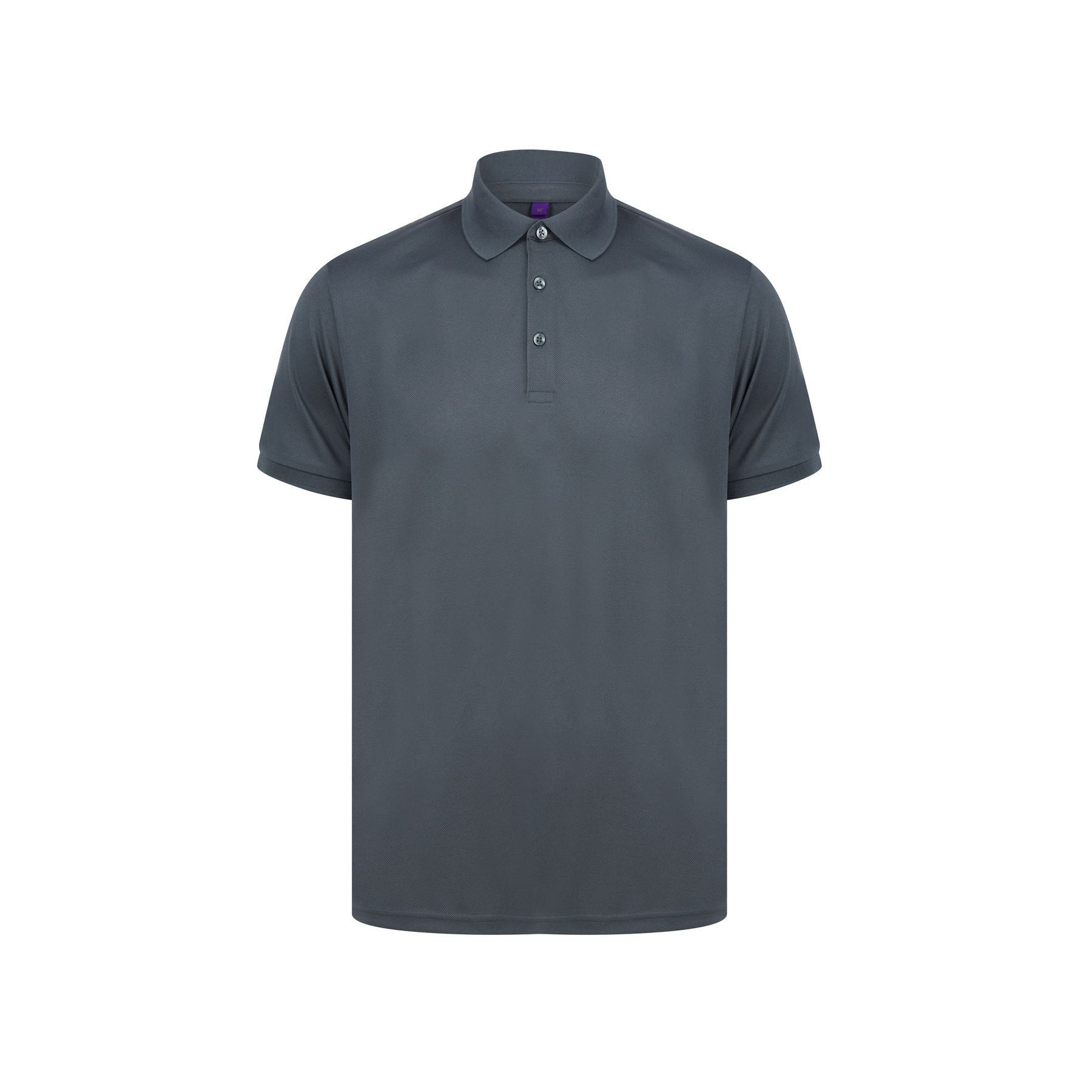 Polo homme en polyester recyclé