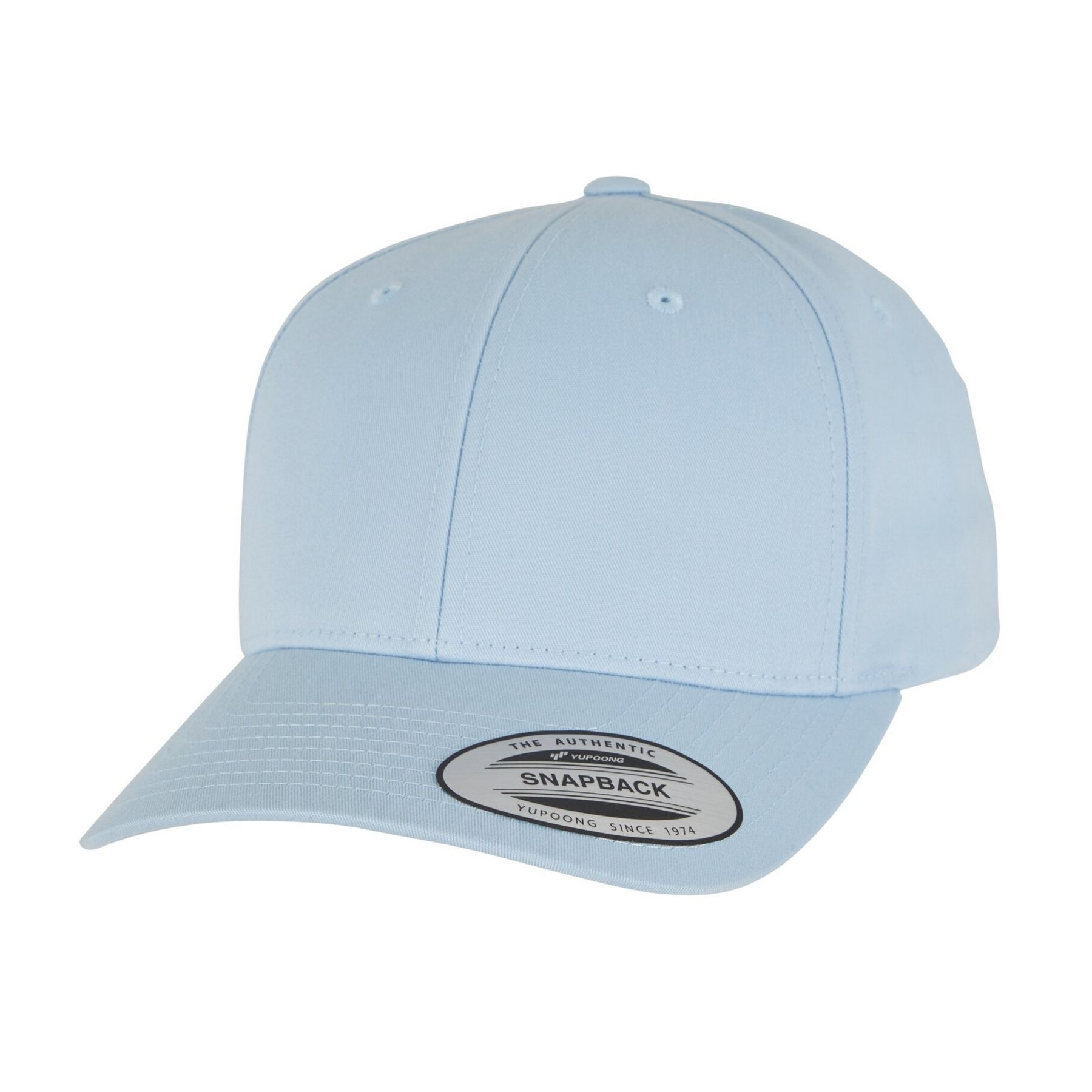 Casquette snapback visière incurvée