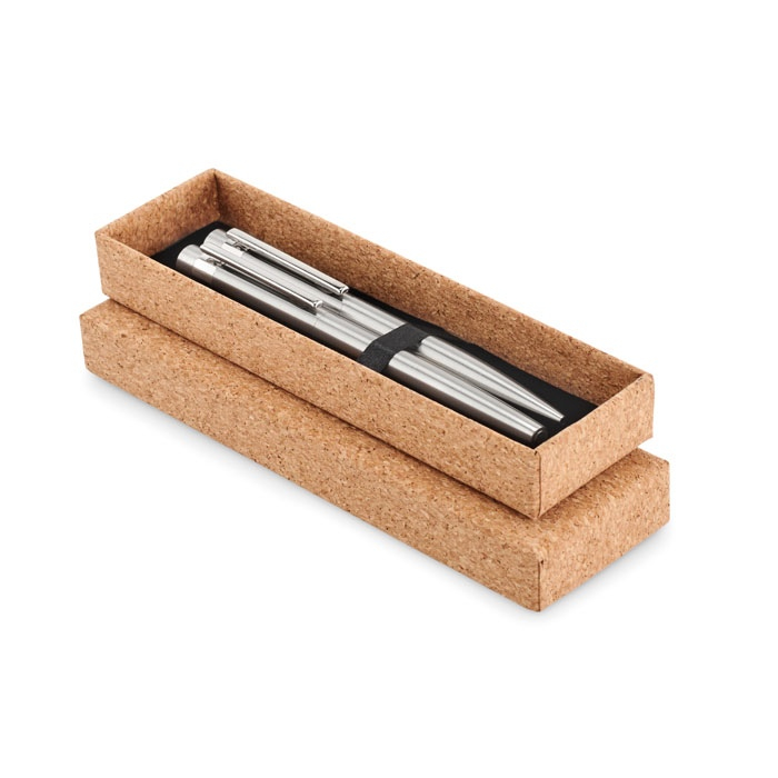 GRAZ SET - Stylos en acier inox. recyclé thumb