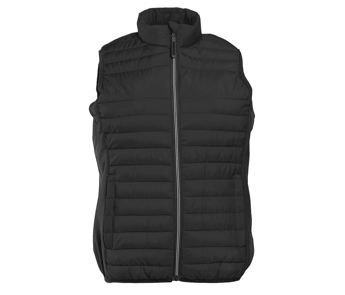 Bodywarmer bi-matière femme