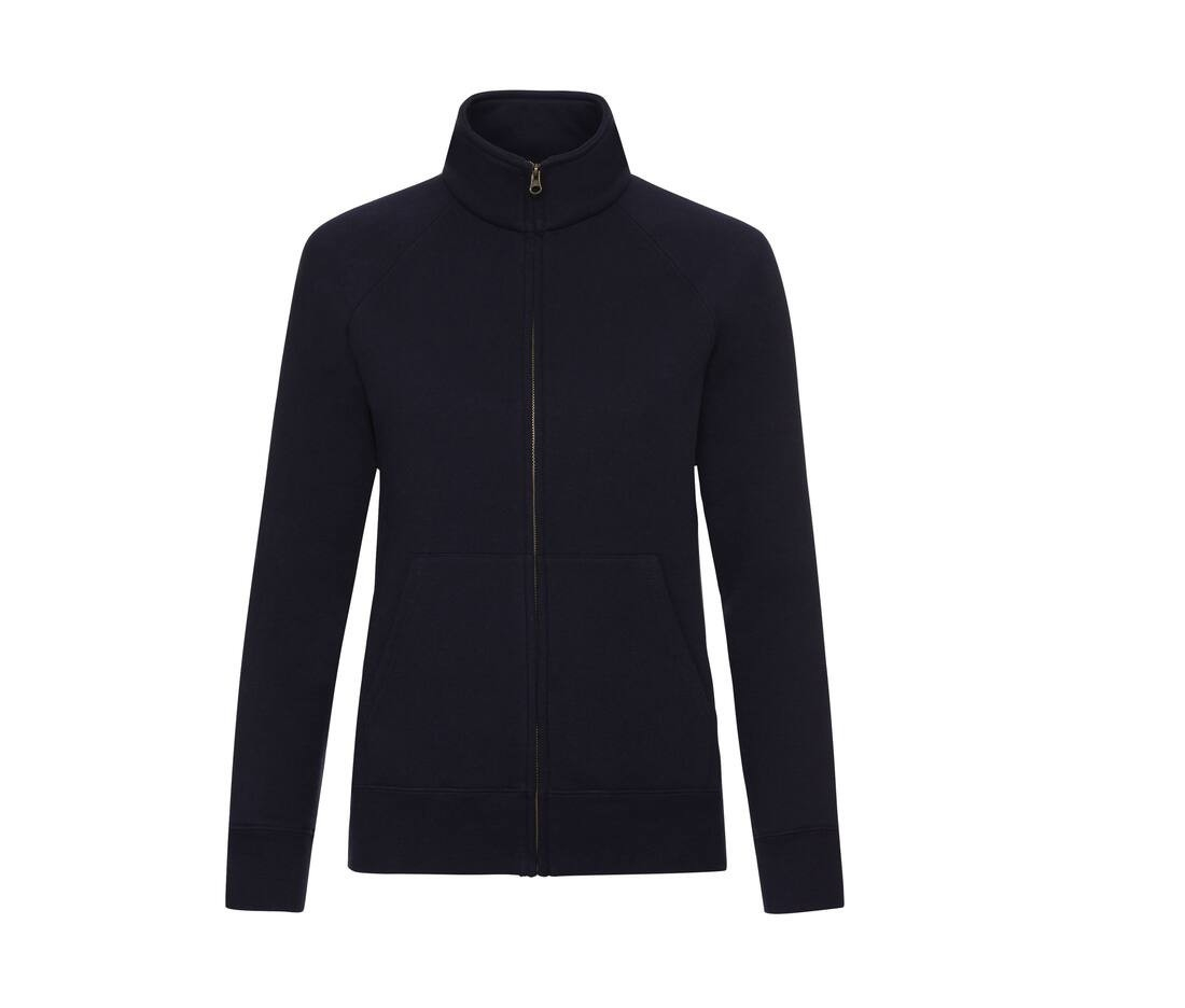 Sweat femme grand zip