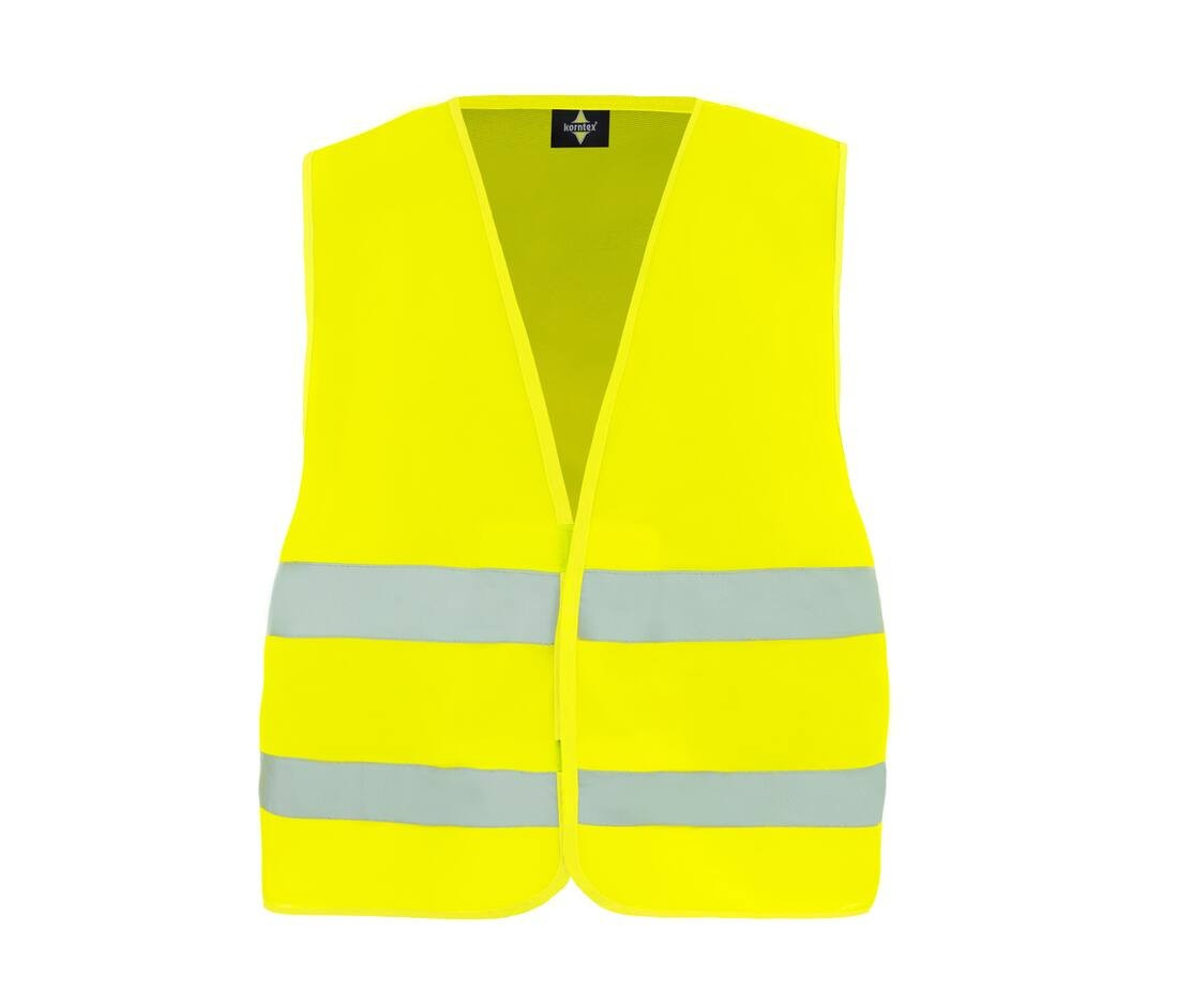 Gilet de sécurité imprimé visitor ou security