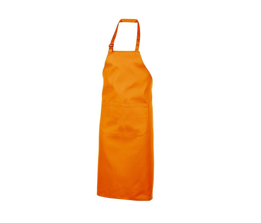 Tablier à bavette polycoton avec poche