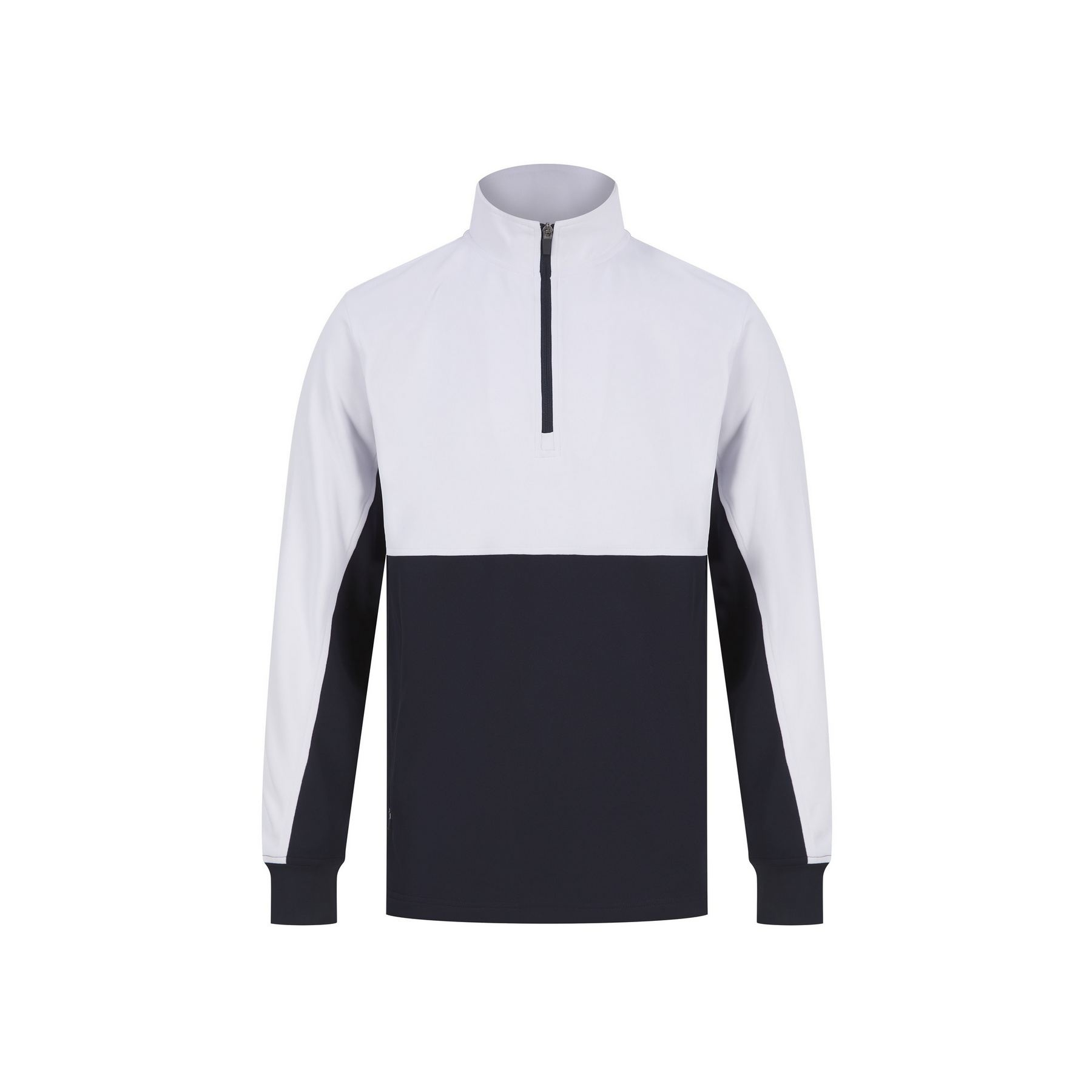Sweat de sport col zippé