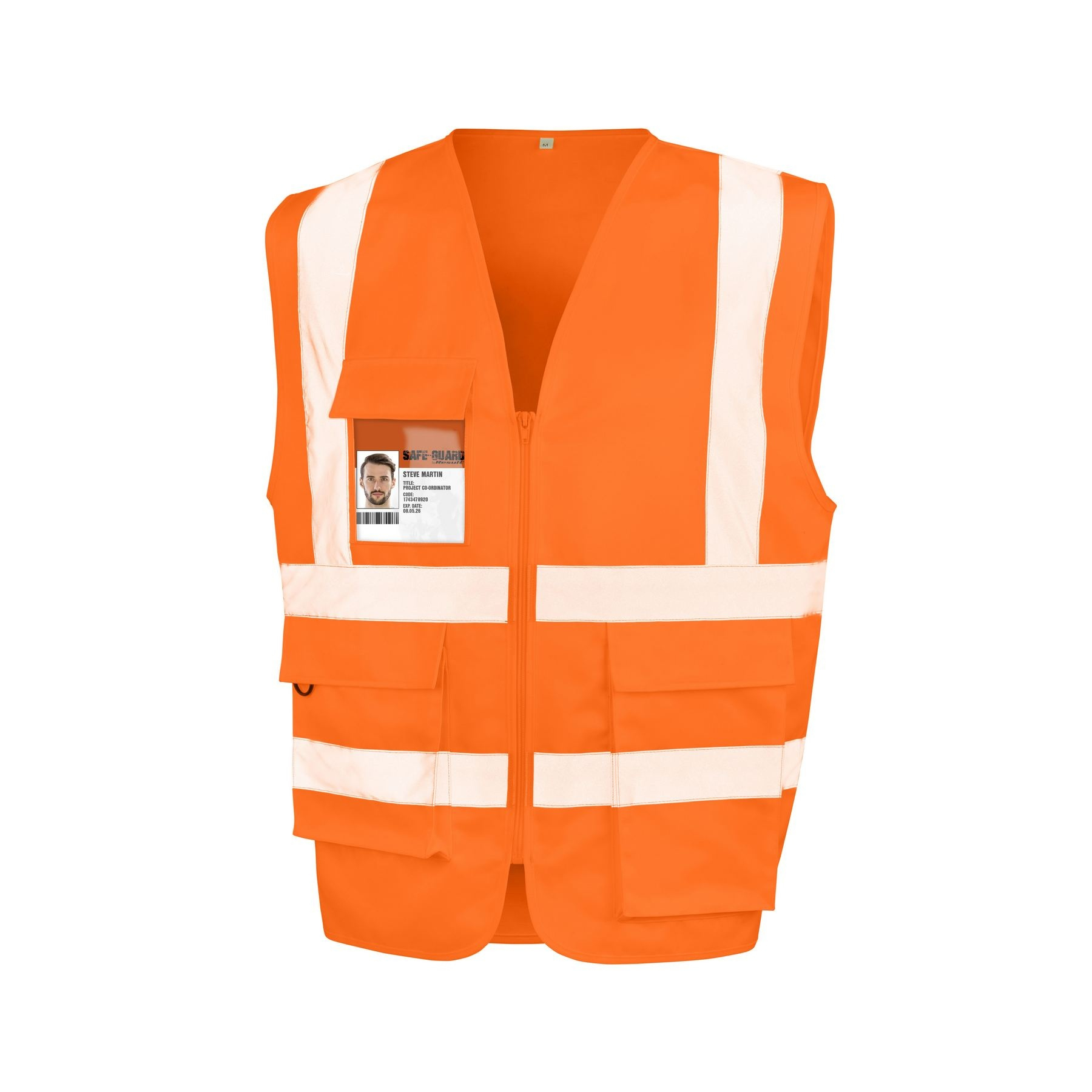 Gilet de sécurité en polycoton