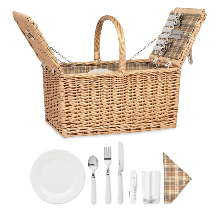 MIMBRE PLUS - Panier pique-nique en osier 4 thumb