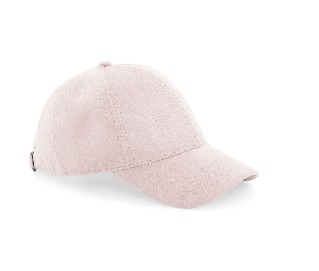 Casquette 6 panneaux en faux daim