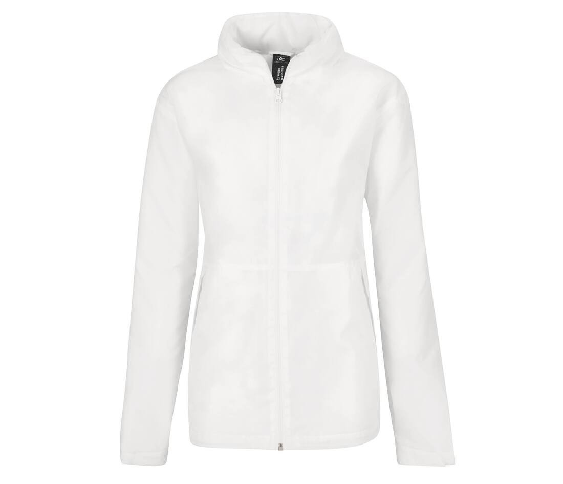 Veste coupe-vent doublée micropolaire femme