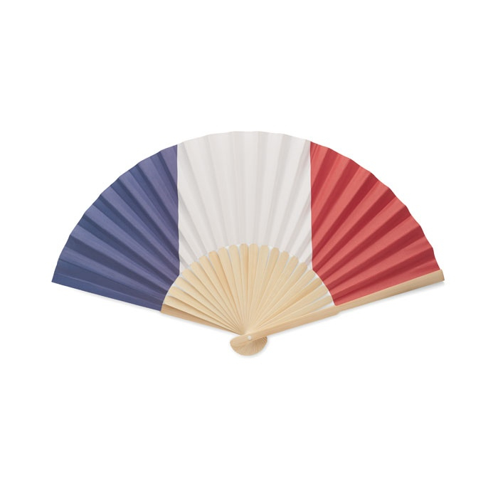 FUNFAN - Eventail à motif de drapeau