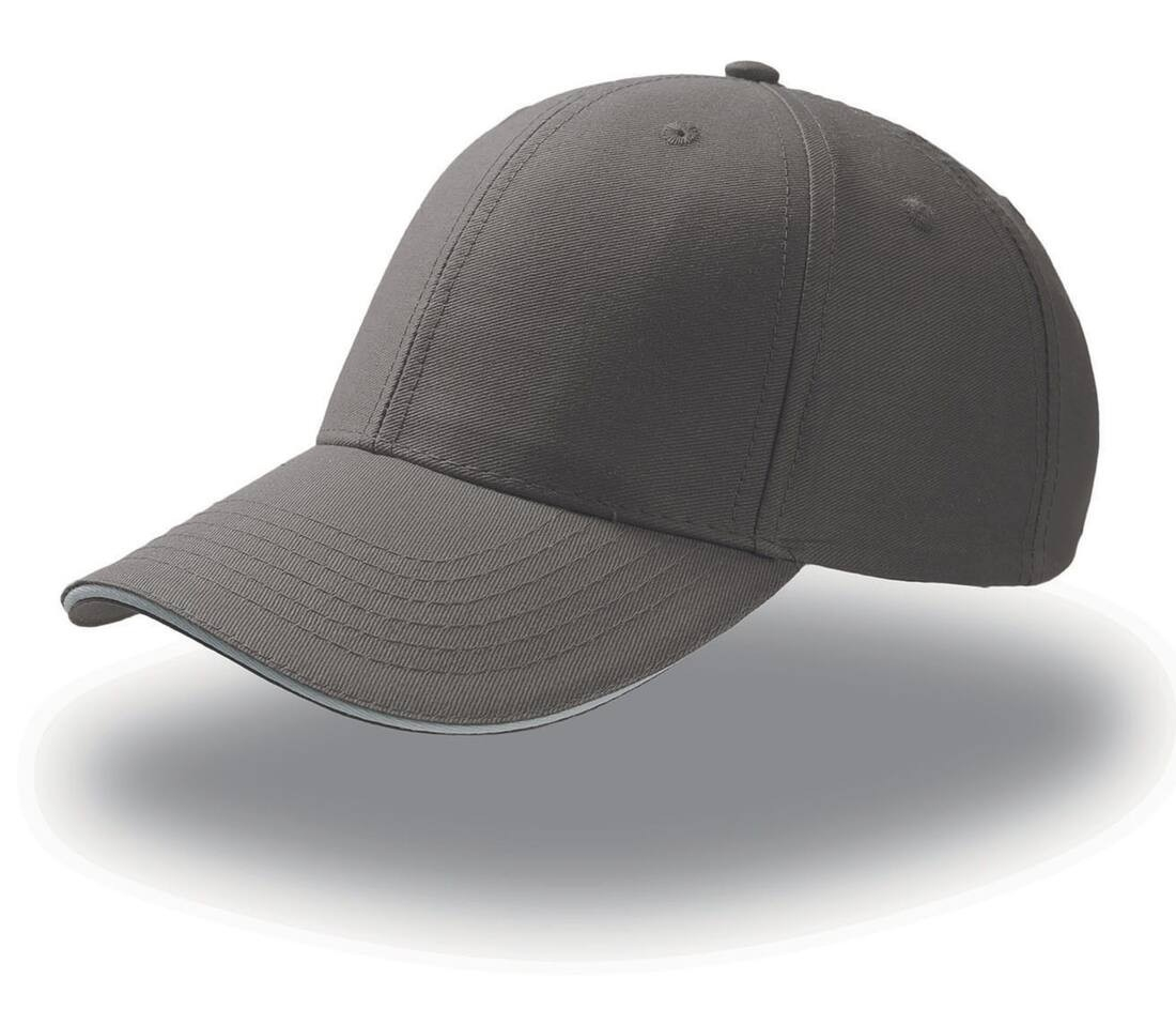 Casquette 6 pans visière sandwich
