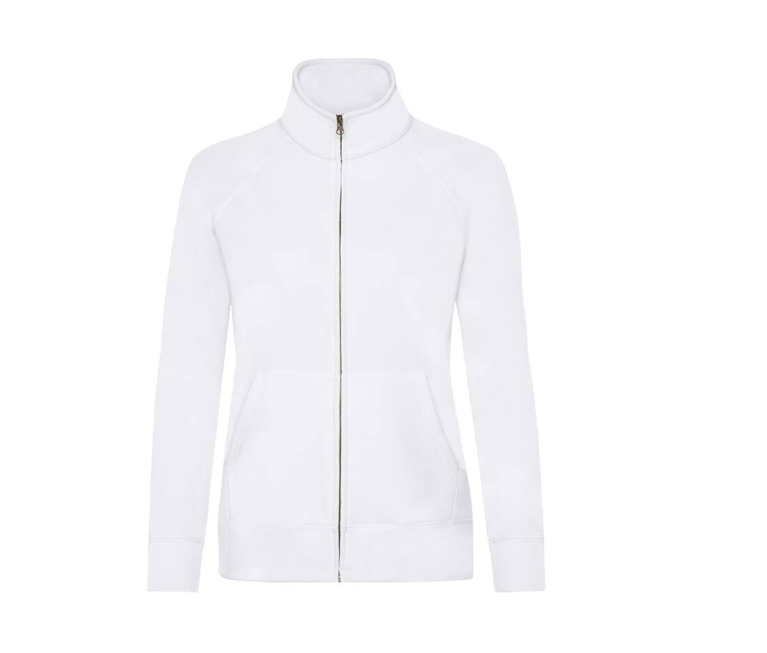 Sweat femme grand zip