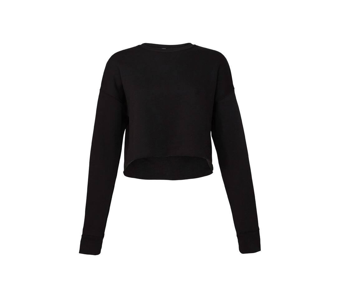 Sweat col rond femme court