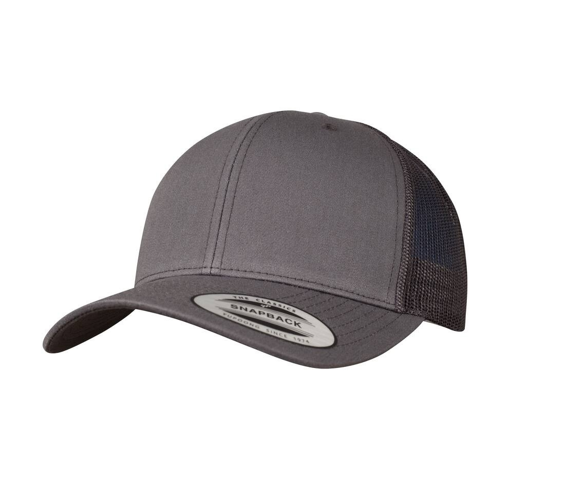 Casquette visière incurvée style trucker