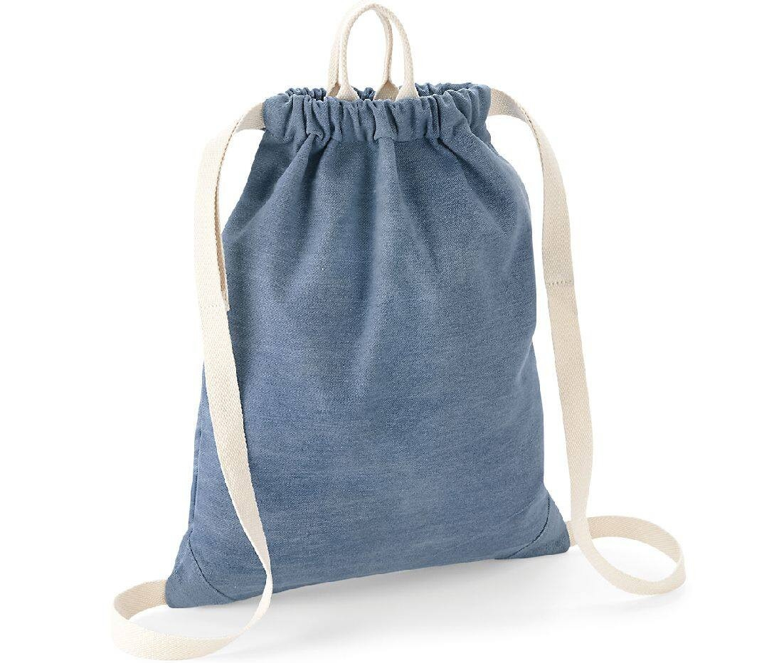 Sac de gym en denim 
