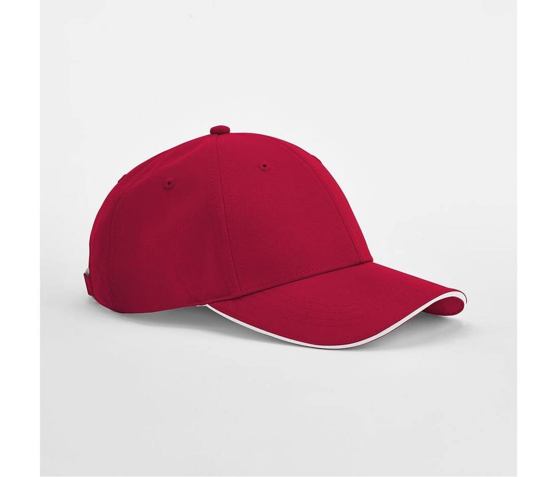 Casquette 6 panneaux avec liseré