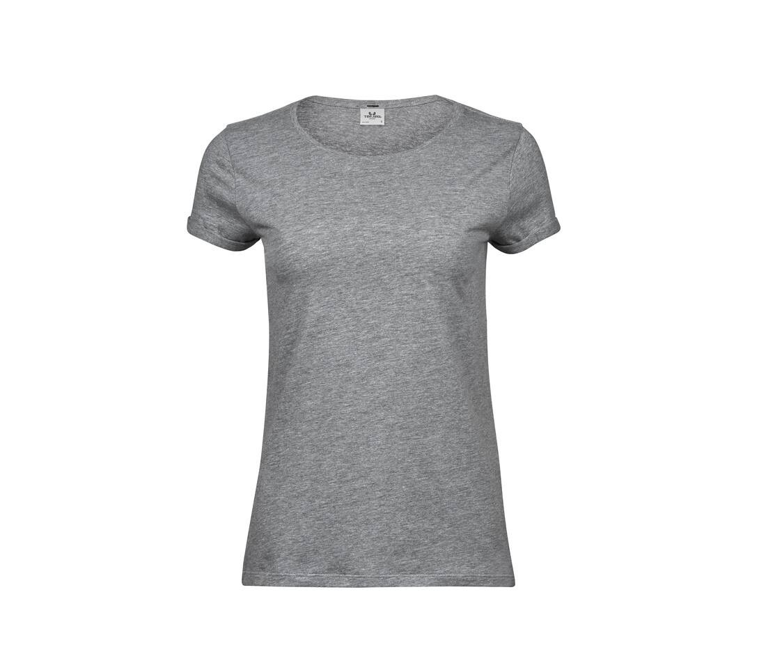 Tee-shirt manches retroussées