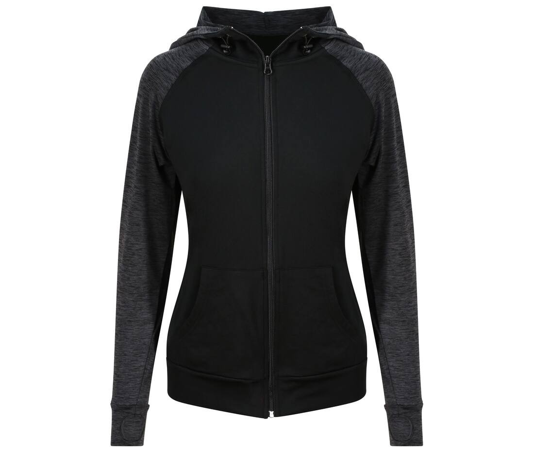 Sweat femme contrasté