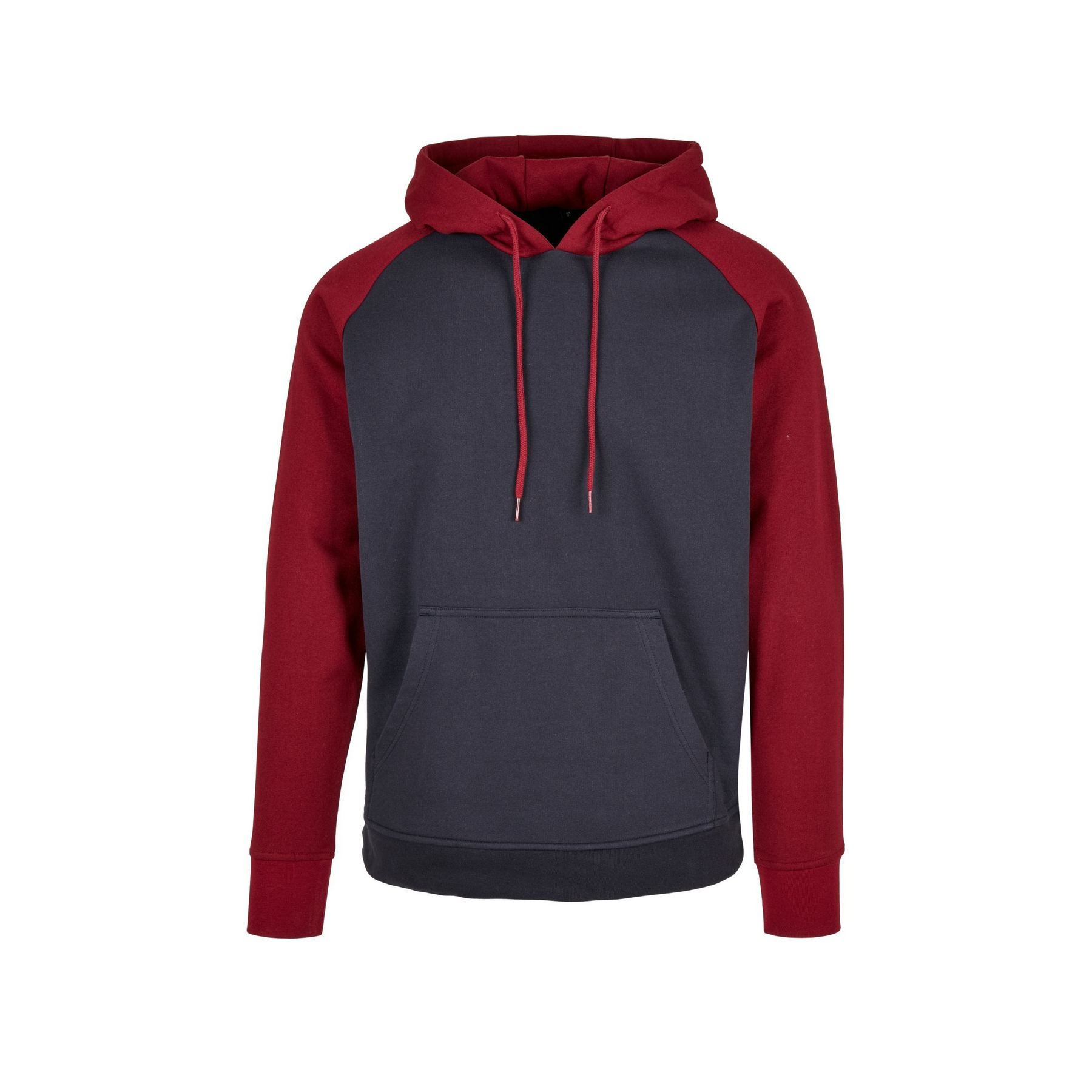 Sweat capuche manches et capuche contrastées