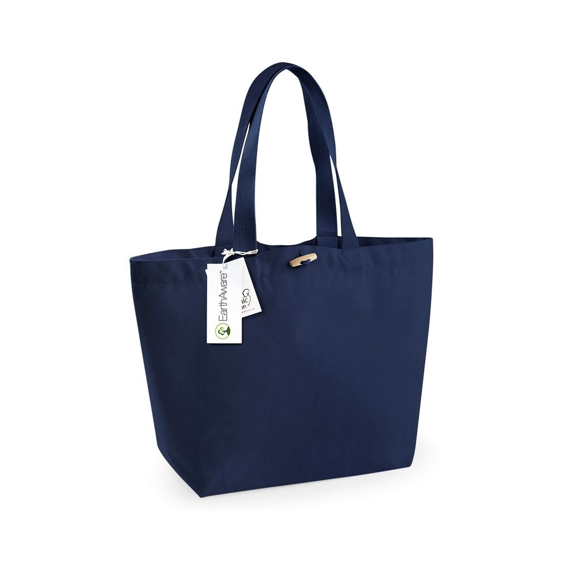 Sac shopping grand volume coton bio