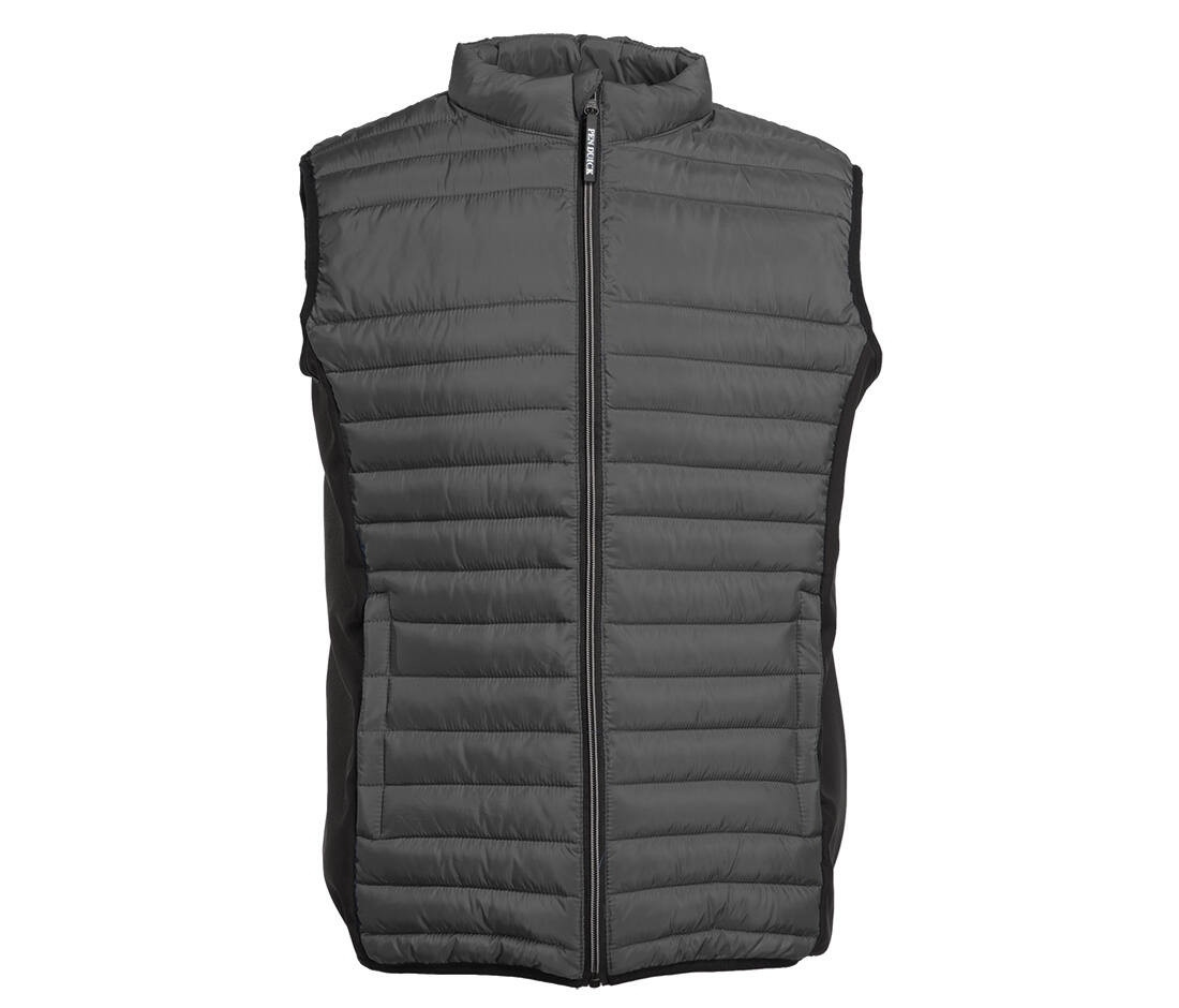 Bodywarmer bi-matière homme