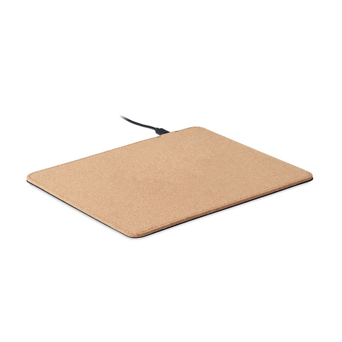 WIRELESS MATTY - Tapis de souris chargeur liège thumb