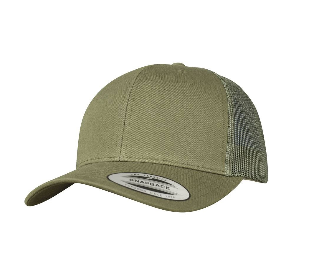Casquette visière incurvée style trucker