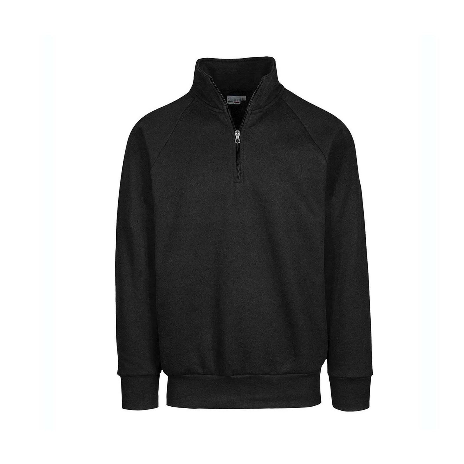 Sweat col zippé
