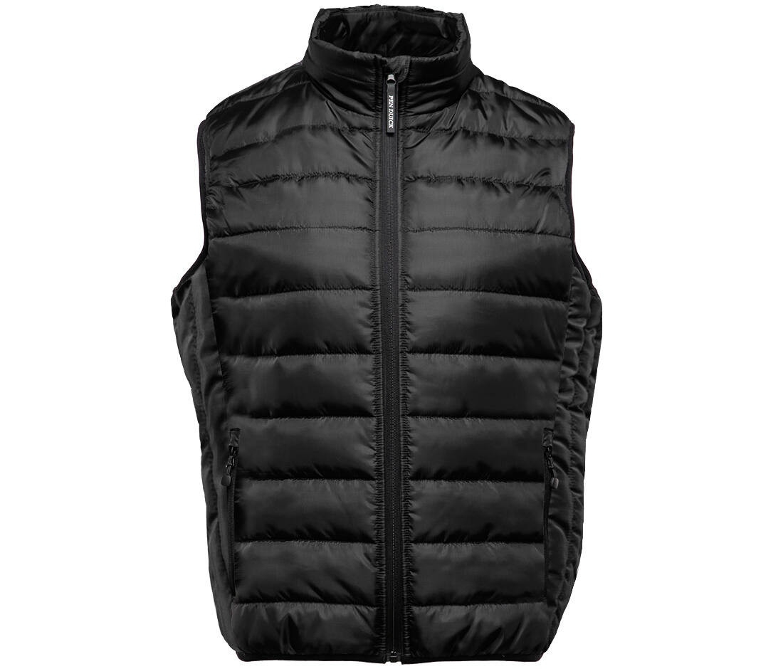 Bodywarmer homme en polyester recyclé