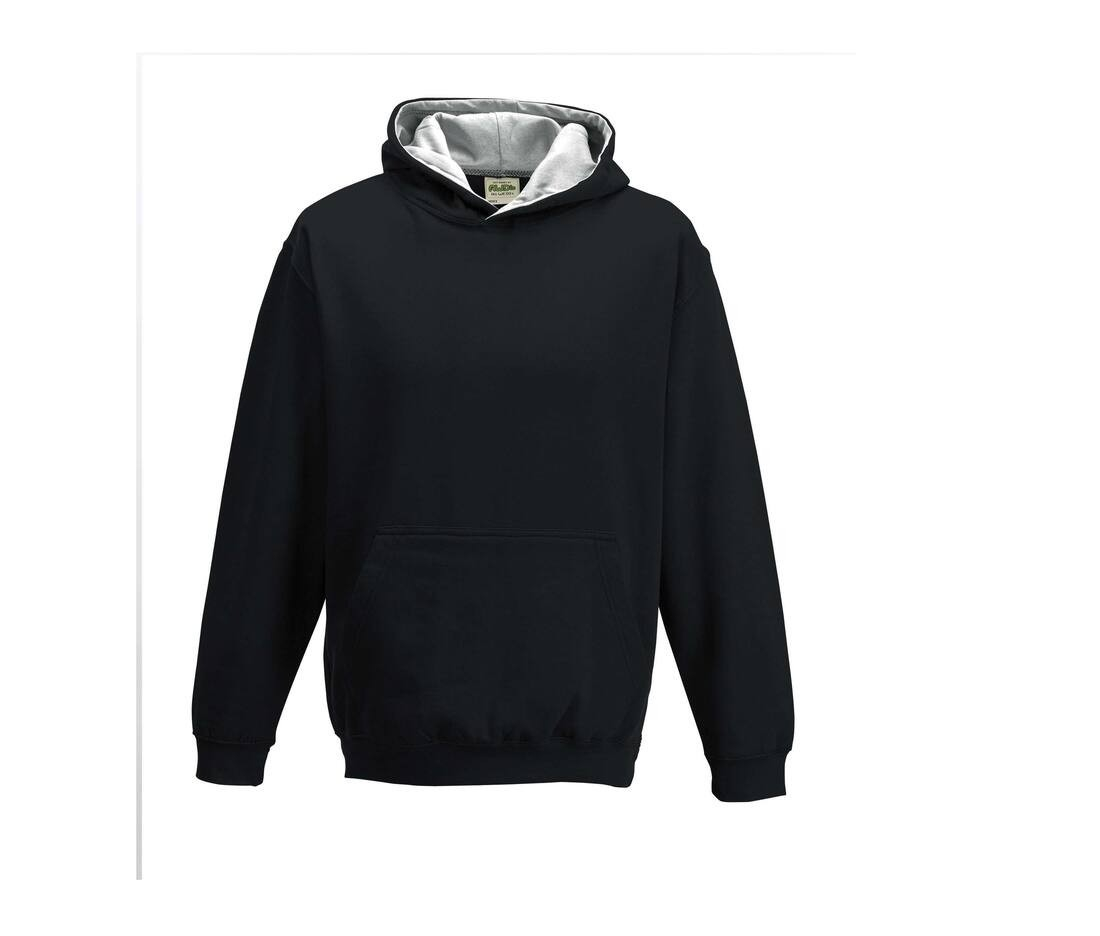 Sweat enfant capuche contrastée