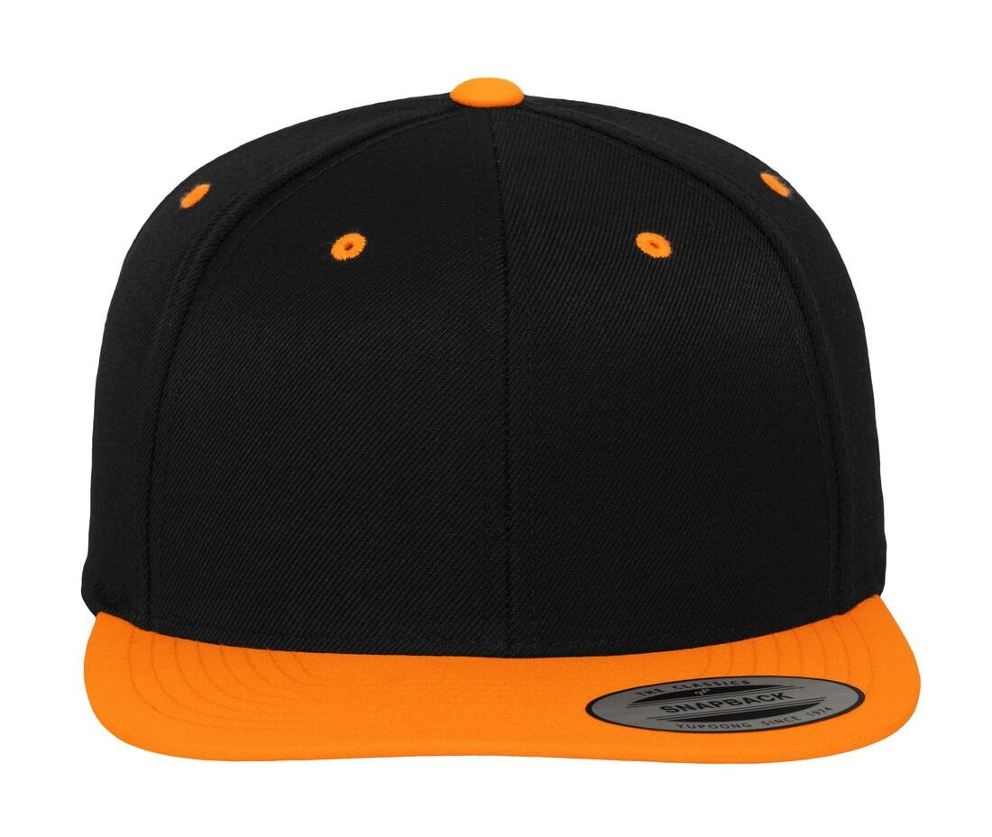 Casquette snapback bicolore