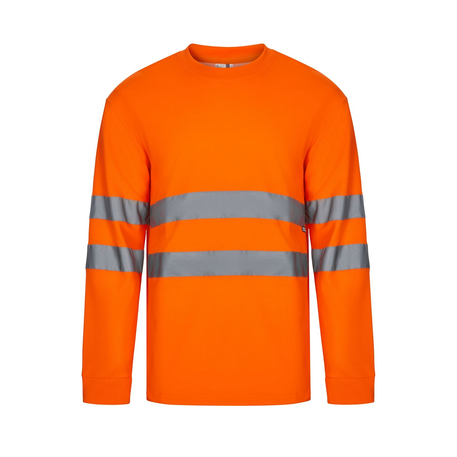 Tee-shirt ml en coton/polyester haute visibilité