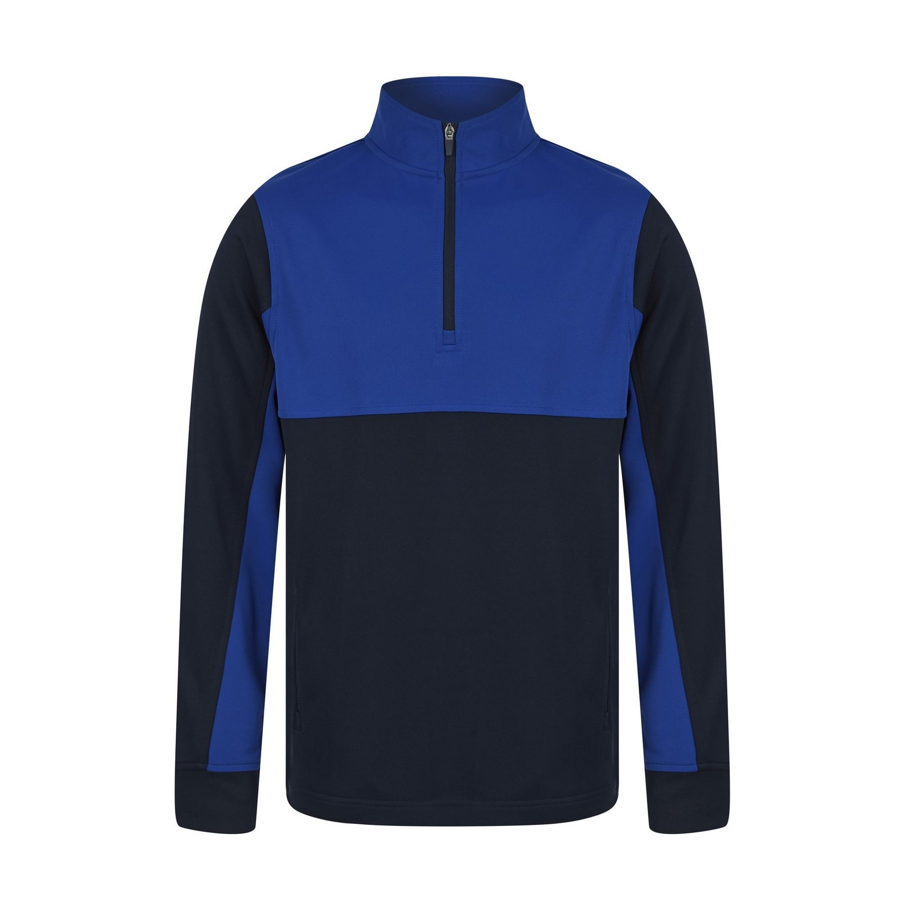 Sweat de sport col zippé