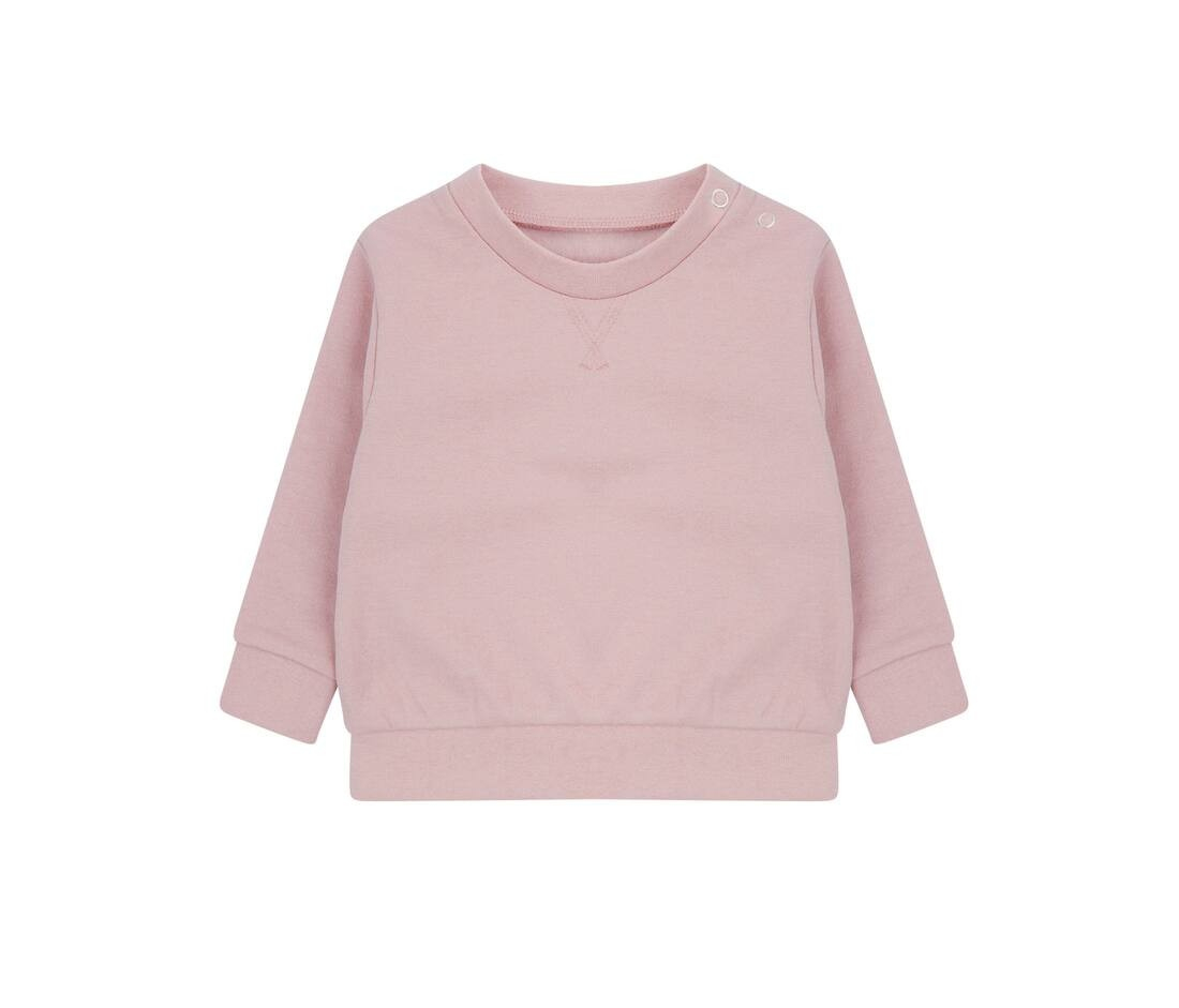 Sweatshirt en coton régénéré et en polyester recyclé