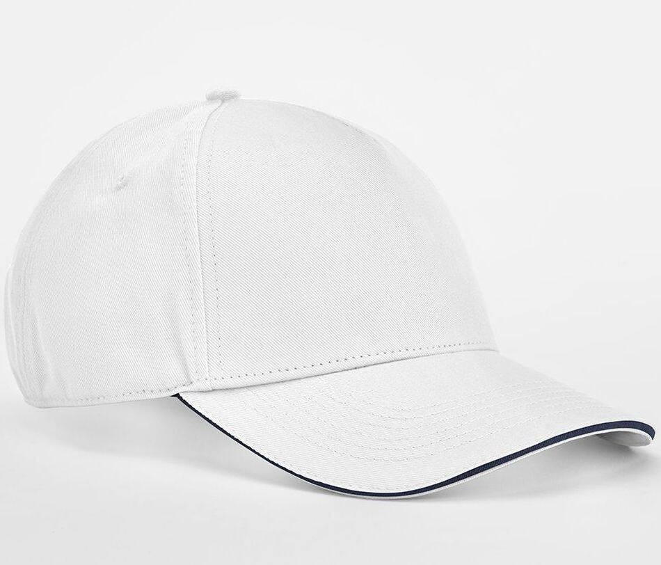 Casquette en coton organique avec liseré