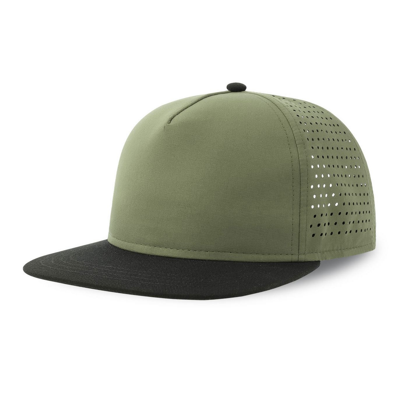 Casquette visière plate en polyester recyclé