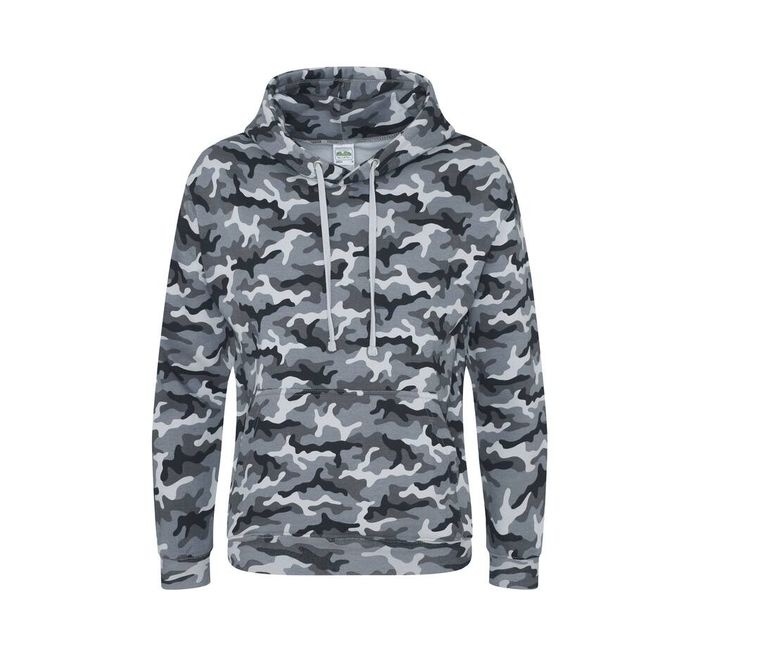Sweat capuche camouflage