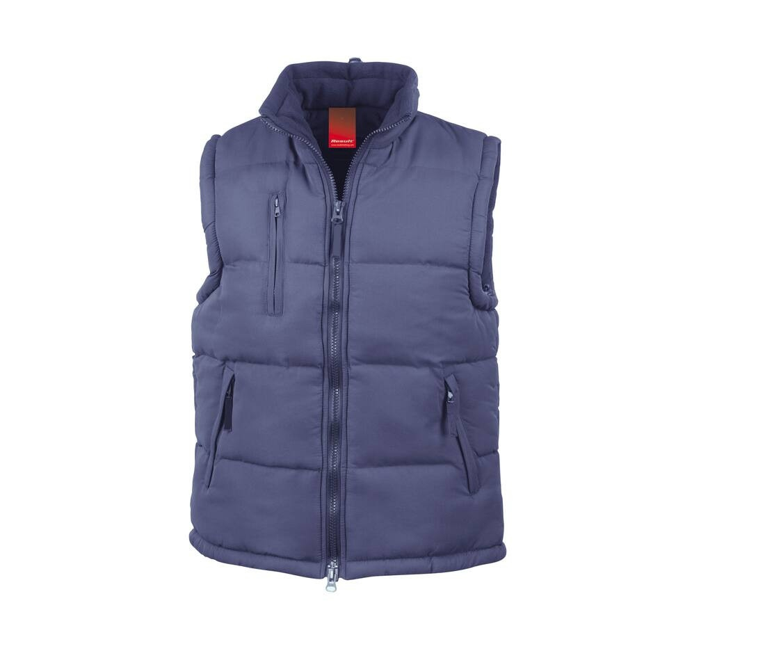 Bodywarmer microfibre doublé polaire thumb