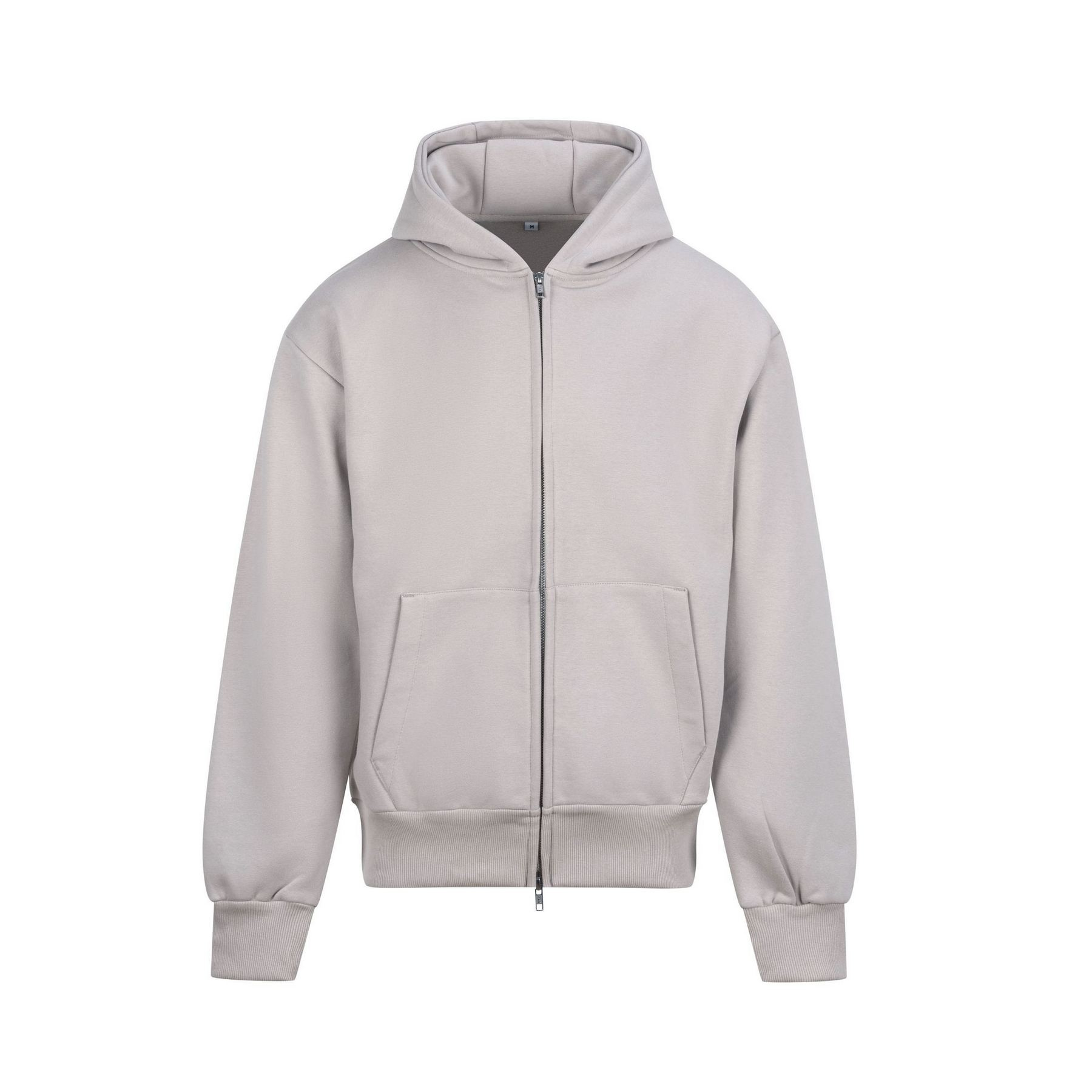Sweat capuche zippé lourd