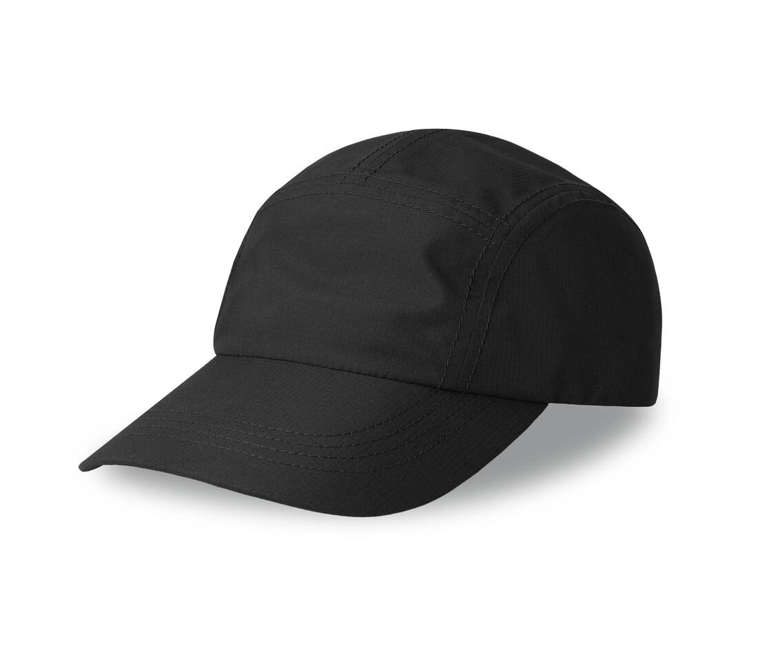 Casquette imperméable 5 pans en polyester recyclé