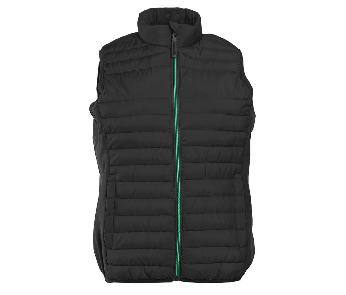 Bodywarmer bi-matière femme